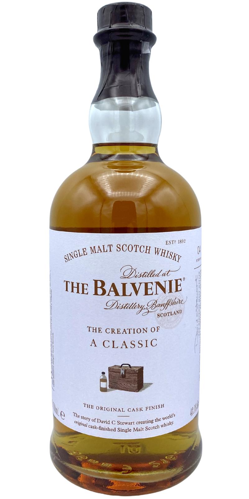 ウイスキー The Balvenie The Creation of a Classic Balvenie The Creation Of A Classic - Musthave Malts