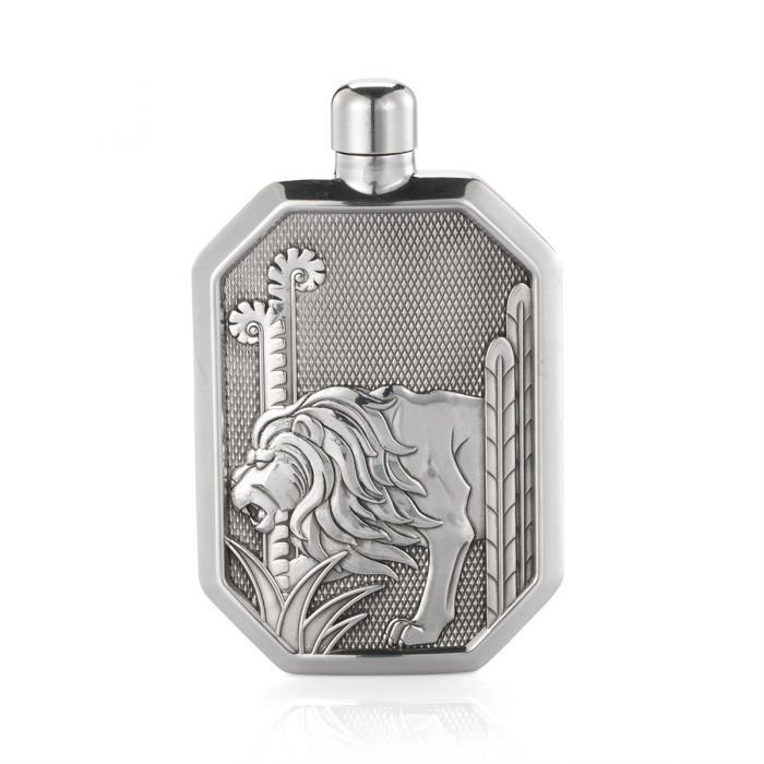 Lion Hip Flask LG