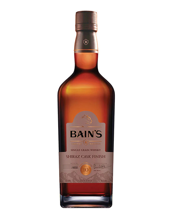 Bain's 10YR Shiraz Finish